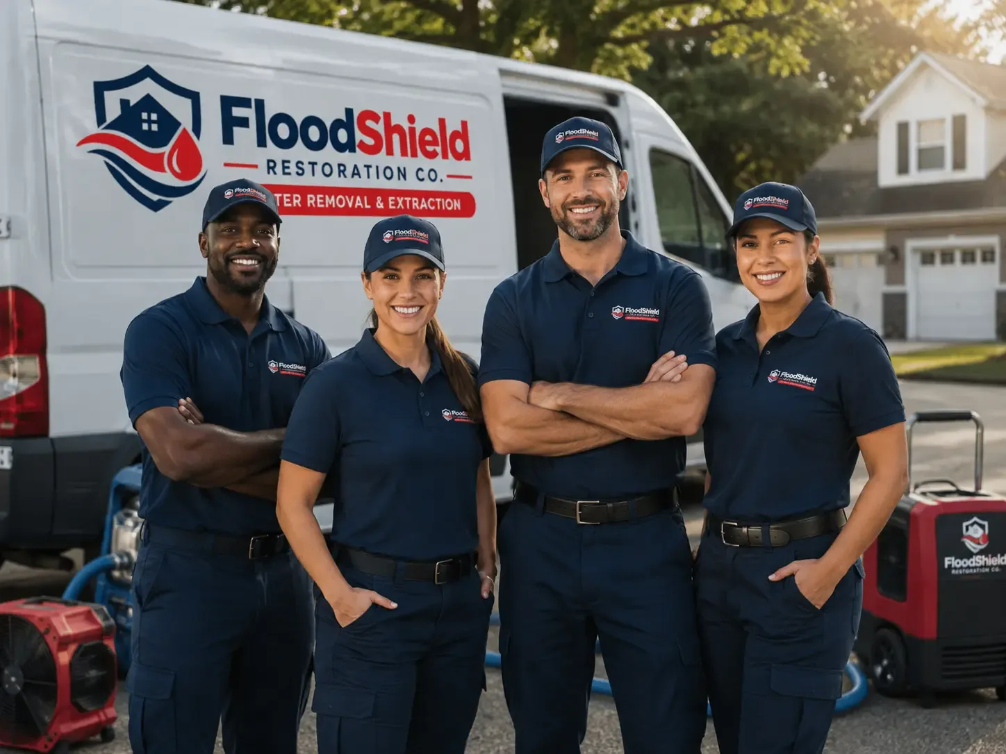 Flood Damage Restoration company in North Lawrence, OH